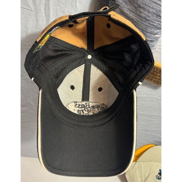 Bass Pro Shops Ball Cap Hat Brown One Size Adjustable Unisex Adult Mesh - Picture 7 of 8